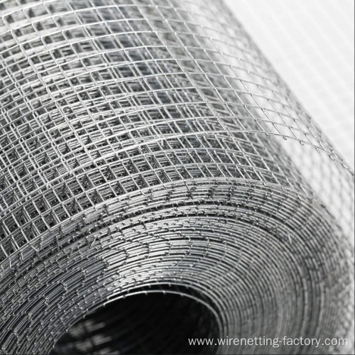 Wholesale price 2x2 galvanized welded wire mesh roll